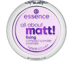 Essence All About Matt! Lavender Fixing Powder Compact Powder 9 g