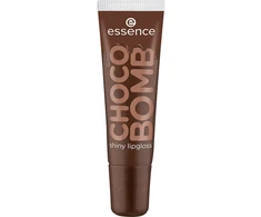 Essence Choco Bomb Shiny Lūpų blizgis 01 Chocoholic!, 10 ml