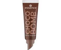 Essence Choco Bomb Shiny Lūpų blizgis 01 Chocoholic!, 10 ml