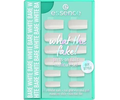 „Essence Cosmetics“ – „What The Fake!“ dirbtinių nagų dėklas, 04 – „Bare Baltas“, 6 vnt.