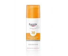 Eucerin Apsauga nuo saulės Photoaging Control Sun Fluid Face Sun Care SPF 30 fluidas nuo saulės ir fotosenėjimo, 50 ml