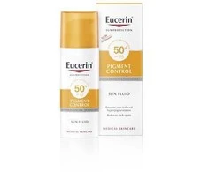 Eucerin veido losjonas emulsinis pigmento kontrolės SPF 50+ (Pigment Control Sun Fluid) 50 ml