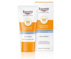 Eucerin Labai apsauginis kremas nuo saulės Sensitiv e Protect SPF 50+ 50 ml
