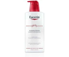 Eucerin dušo emulsija sausai ir jautriai odai PH5 (prausimosi losjonas), 400 ml