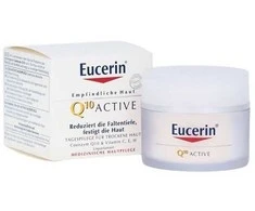Eucerin lyginamąjį raukšlių dieninį kremą nuo raukšlių visų tipų jautriai odai su Q10 Active, 50 ml