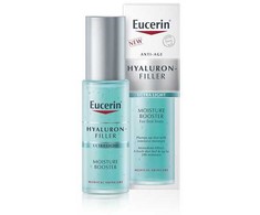 Eucerin Hyaluron-Filler + 3x Effect Ultra Light Moisture Booster odos serumas