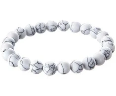 Evolution Group Howlite mineral bracelet 43056.3