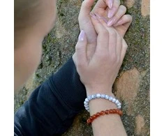 Evolution Group Howlite mineral bracelet 43056.3