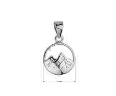 Evolution Group Original sidabrinis pendant Mountains 64086