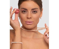 Evolution Group Romantiška karoliukų apyrankė Rosaline Pearls 33091.3