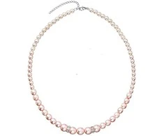 Evolution Group Romantiškas karoliukas pakabukas Rosaline Pearls 32036.3