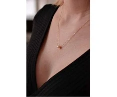 Evolution Group Women´s auksinis pakabukas with real pearl 92P00027