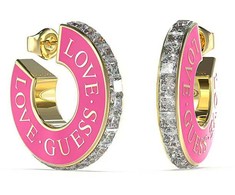 Biżuteria GUESS JUBE04083JWY. Kolczyki, Kolor rožinė. Kobieta.