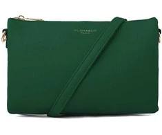 FLORA &amp; CO Dámská crossbody kabelka 2388 Vert