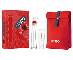 Flower By Kenzo - EDP 50 ml + body lotion 75 ml + Kosmetinis krepšelis