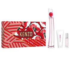 „Flower By Kenzo Poppy Bouquet“ EDP kvepalų vanduo moterims, 100 ml + kūno losjonas, 75 ml + EDP, 10 ml (papildomas)
