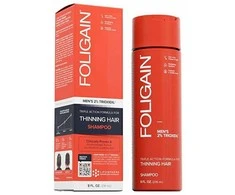 Foligain "Triple Action" šampūnas nuo plaukų slinkimo (vyriškas šampūnas) 236 ml