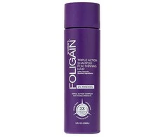 Foligain Šampūnas nuo plaukų slinkimo "Triple Action" (šampūnas moterims) 236 ml