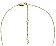Fossil Gražus auksu dengtas Radiant Wings karoliai JF04424710