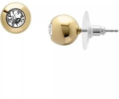 Fossil Bright Baubles paauksuoti auskarai su cirkoniais JA7251710