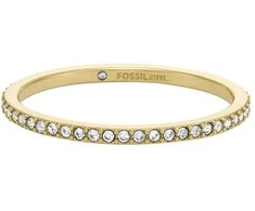 Fossil Glittering auksinis-plated Ellis Pavé ring JF04686710