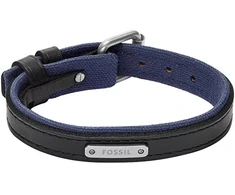 Fossil Leather bracelet for men Everett JA7316998
