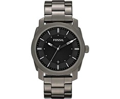 Vyriškas laikrodis FOSSIL Machine Pilkas FS4774 + BOX