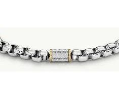 Fossil Šiuolaikinė plieninė apyrankė All Stacked Up JF04138998