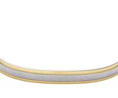 Fossil Open solid bracelet for men Knox JF04916998