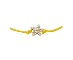 Fossil Sutton Mini Moments Geltona Cord Bracelet JA7308710