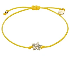 Fossil Sutton Mini Moments Geltona Cord Bracelet JA7308710