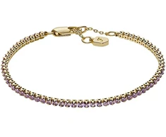 Fossil Tennis auksinis-plated bracelet Ellis JA7306710