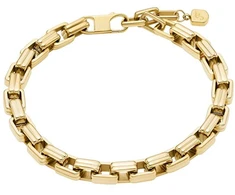 Fossil Women's auksinis-plated bracelet Raquel JF04955710