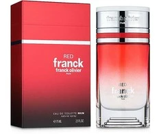 Franck Olivier Raudona Franck EDT tualetinis vanduo vyrams, 75 ml