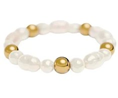 Furiosa Adjustable auksinis-plated ring with real pearls Ariel Pearls SR-ARIEL-G