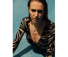 Furiosa Dirty Pearl Genuine Pearl Necklace SN-DIRTYPEARLNOIR-G