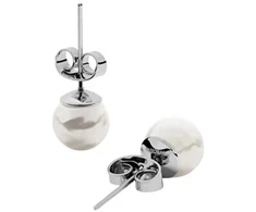 Furiosa Elegant Pearl Dot Stud Earrings SE-PEARLDOT-S