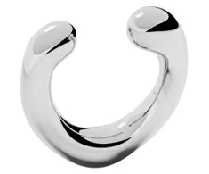 Furiosa Elegant single earrings made of steel Mini Hove Cuff