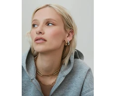 Furiosa Elegant Teardrop Steel Earrings SE-CLAWEARING-S