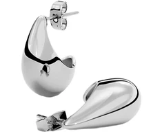Furiosa Elegant Teardrop Steel Earrings SE-CLAWEARING-S
