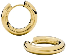 Furiosa Gold-plated Chubby Hoop SE-CCHUBBYH-G