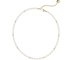 Furiosa Gold-plated pakabukas made of real pearls Berlin Choker SN-BERLIN-G