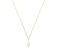 Furiosa Gold-plated pakabukas with genuine pearl pendant Divine SN-DIVINE-G