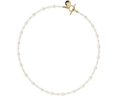Furiosa Nerrisa Choker SN-NERRISA-G Gold Plated Pearl Necklace