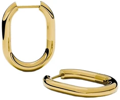 Furiosa Oval auksinis-plated earrings Leah SE-LEAHEAR-G
