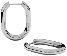 Furiosa Oval steel earrings Leah SE-LEAHEAR-S