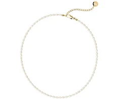 Furiosa Pearl Siren SN-PEARLSIREN-G Fine Pearl Gold Plated Necklace