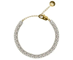 Furiosa Sparkling auksinis-plated bracelet with zircons Gatsby SB-GATSBY-G