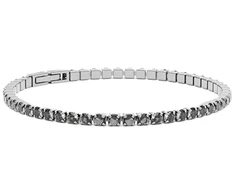 Furiosa Tennis bracelet with pilka Swarovski crystals SB-MIDNIGHTTENNIS-S