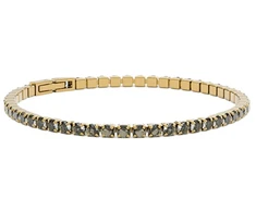 Furiosa Tennis bracelet with pilka Swarovski crystals SB-MIDNIGHTTENNIS-G